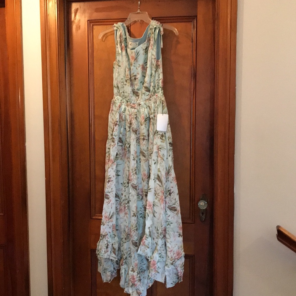 Blue floral dress from Joyfolie